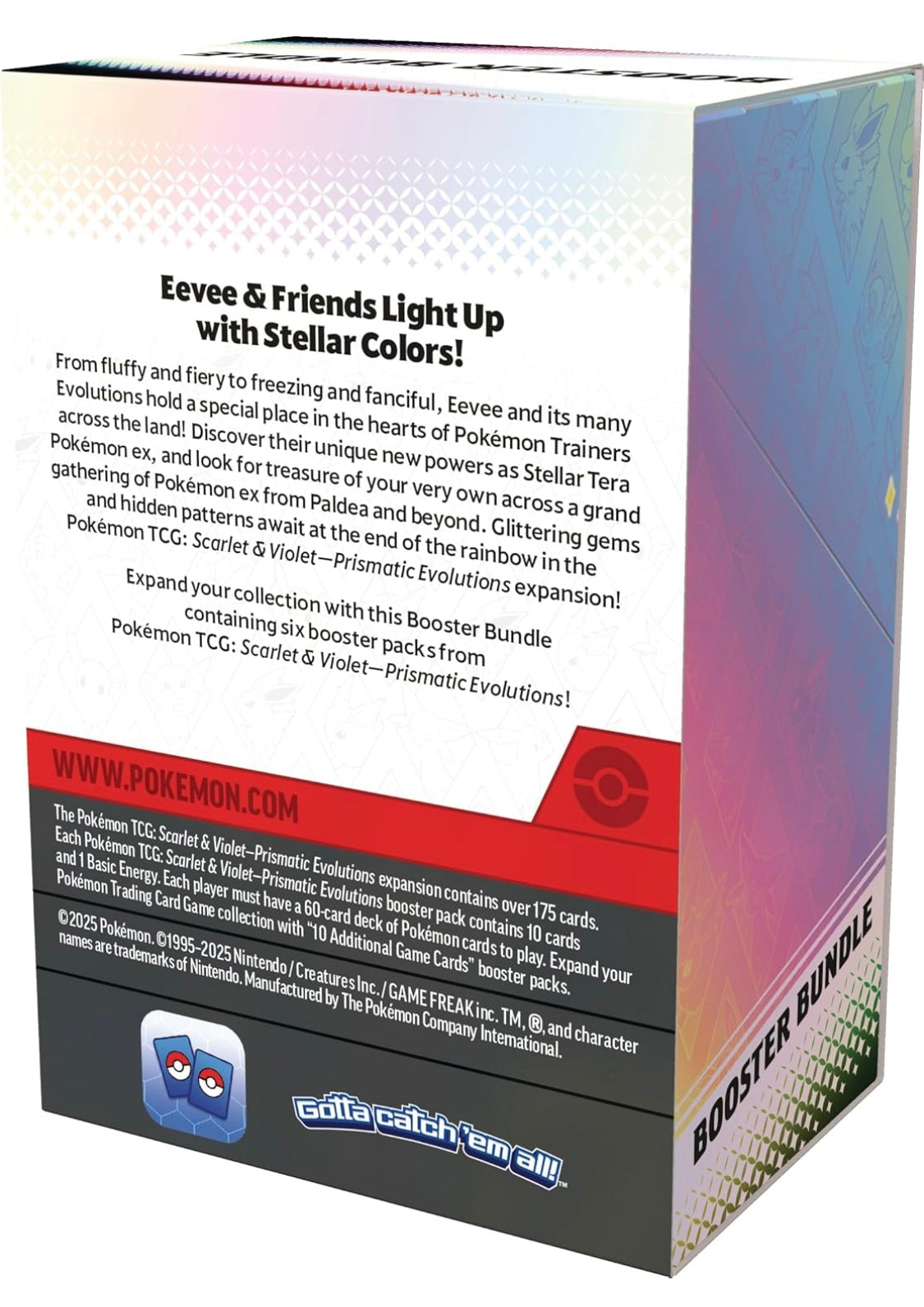 Pokémon TCG: Scarlet & Violet prismatic evolution booster bundle (inglés)