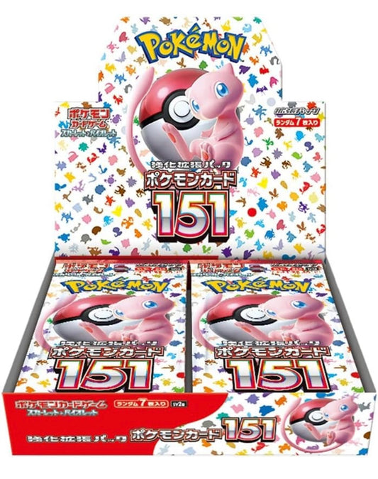 Pokémon TCG: Scarlet & Violet 151 booster box SV2A (japonés)
