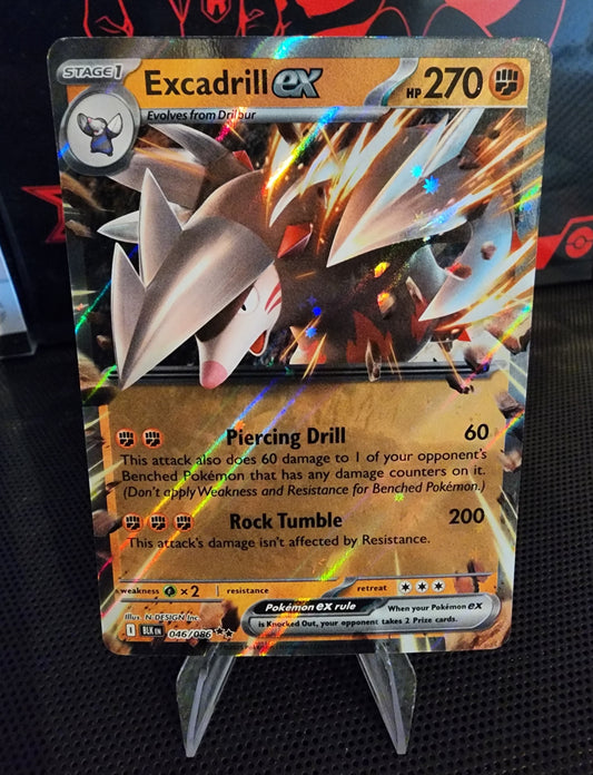 Pokémon TCG: Excadrill ex 046/086 {RR} Black Bolt (ING)