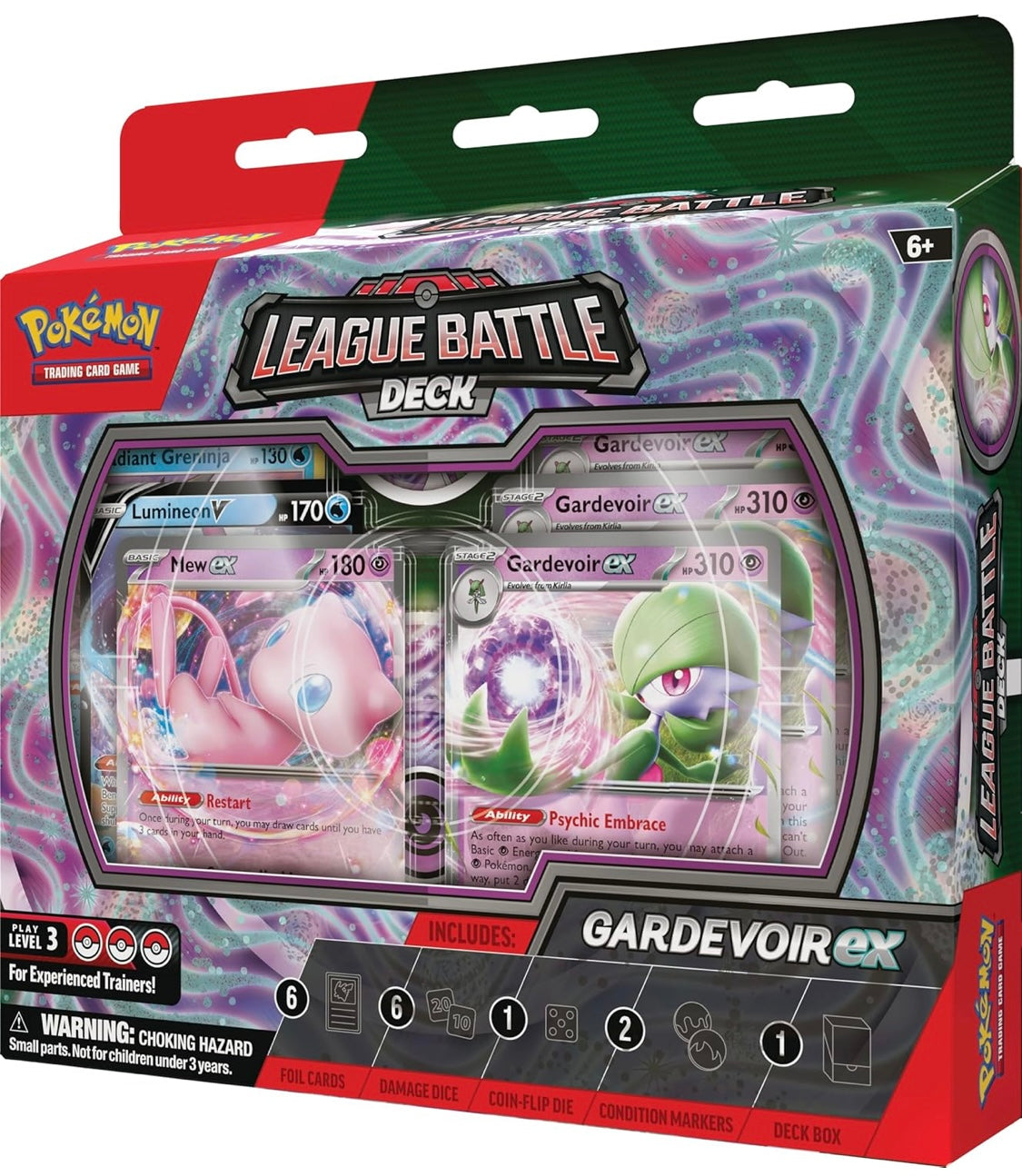 Pokémon TCG: Gardevior ex league battle deck (inglés)