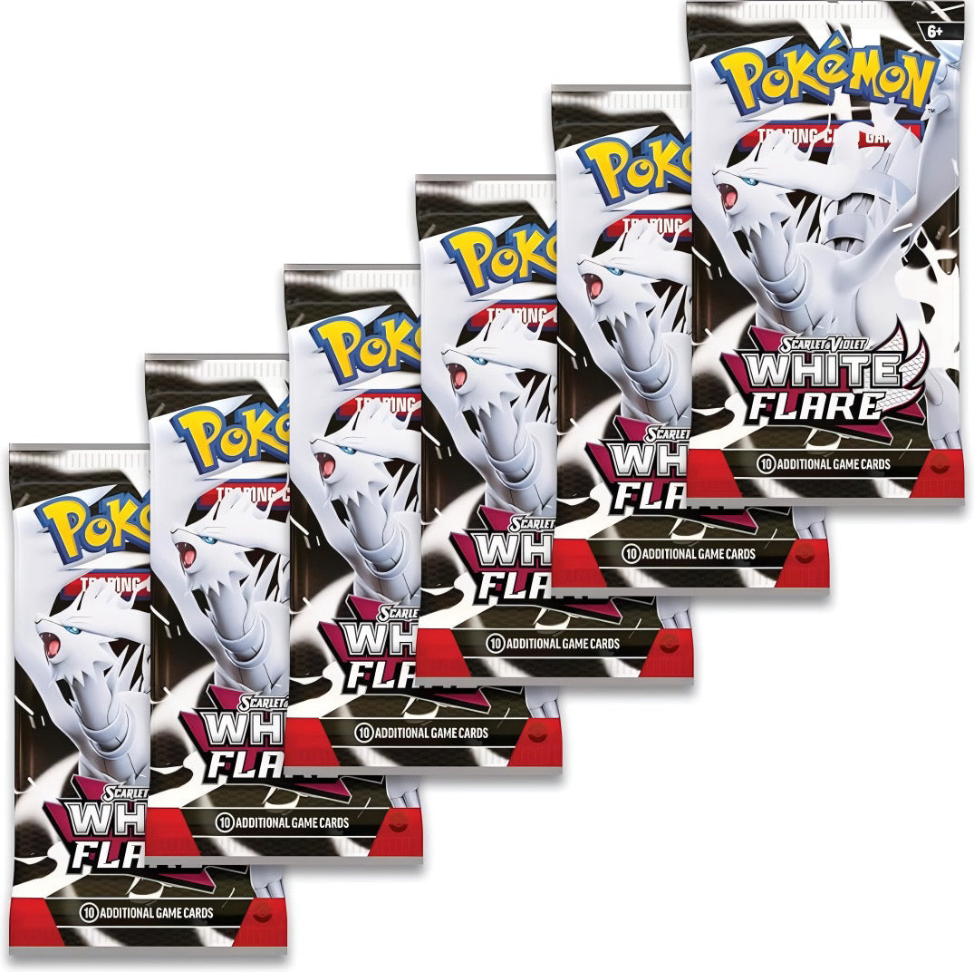 Pokémon TCG: Scarlet & Violet White Flare Booster bundle (inglés)
