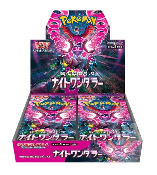 Pokémon TCG: Night wanderer booster box SV6A (japonés)