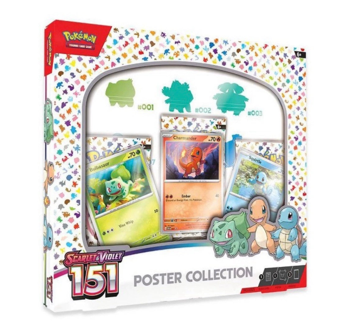 Pokémon Scarlet & Violet 151 Poster Collection