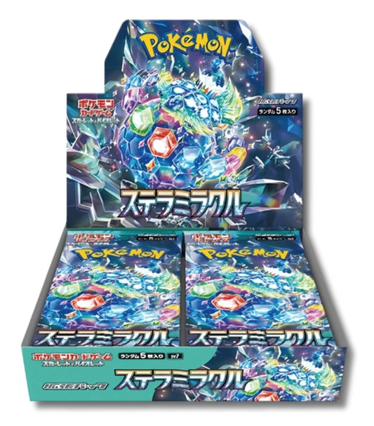 Pokémon TCG: Scarlet & Violet Stellar Miracle booster box SV7 (japonés)