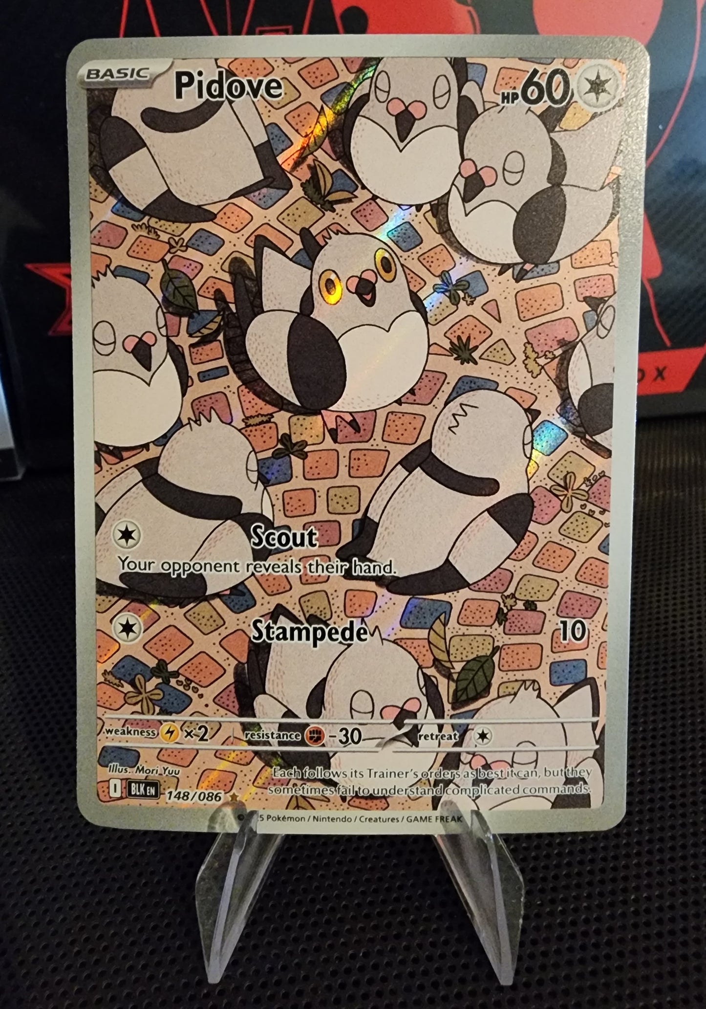 Pokémon TCG: Pidove 148/086 {AR} Black Bolt (ING)