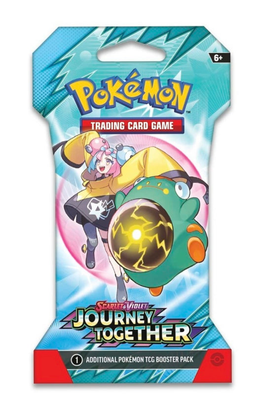 بوكيمون TCG: حزمة تعزيز بأكمام سكارليت وفايوليت جورني توغيذر (الإنجليزية)