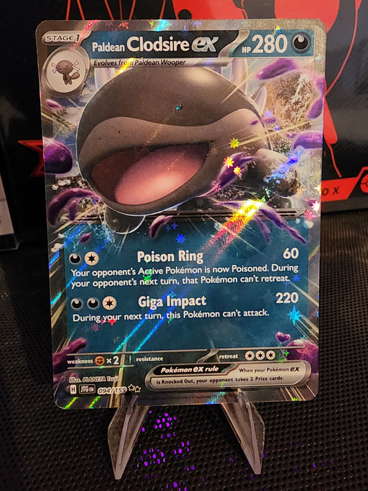 Pokémon TCG: Paldean Clodsire ex 094/159 {RR} SV09 (ING)